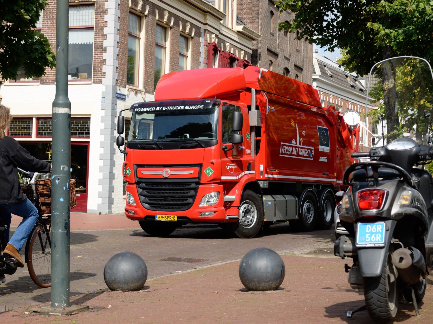 waterstof vuilniswagen